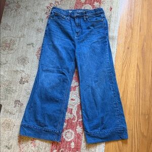 J.Crew wide leg trouser jeans